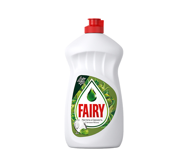 Fairy  ჭურჭლის სარეცხი სითხე ვაშლი